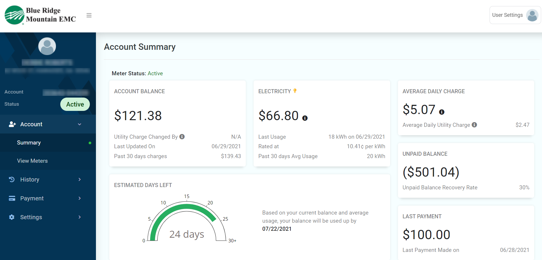 FlexPay Blue Ridge Mountain Electric Membership Corporation